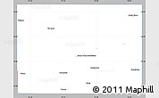 Gray Simple Map of Codington County, single color outside