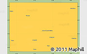 Savanna Style Simple Map of Codington County, cropped outside