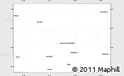 Silver Style Simple Map of Codington County, cropped outside