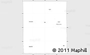 Silver Style Simple Map of Davison County