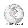 Outline Map of ZIP Codes Starting with 371
