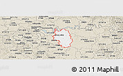 Classic Style Panoramic Map of ZIP code 37122