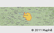 Savanna Style Panoramic Map of ZIP code 37122