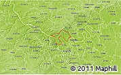 Physical 3D Map of ZIP code 37218