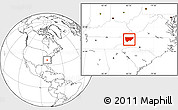 Blank Location Map of ZIP codes starting with 376