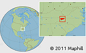 Savanna Style Location Map of ZIP codes starting with 376