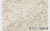 Classic Style Map of ZIP codes starting with 376