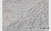 Gray Map of ZIP codes starting with 376