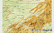 Physical Map of ZIP codes starting with 376