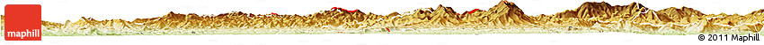 Physical Horizon Map of ZIP Code 37650