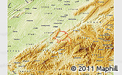 Physical Map of ZIP code 37692