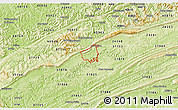 Physical 3D Map of ZIP code 37724