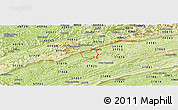 Physical Panoramic Map of ZIP code 37724
