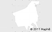 Silver Style Simple Map of ZIP code 37724