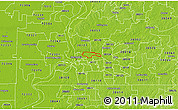 Physical 3D Map of ZIP code 38108