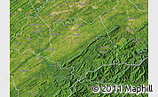 Satellite Map of Blount County