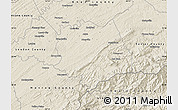 Shaded Relief Map of Blount County