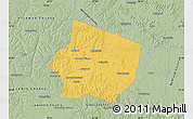 Savanna Style Map of Maury County