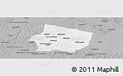 Gray Panoramic Map of Maury County