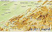 Physical 3D Map of Unicoi County