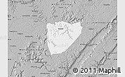 Gray Map of Van Buren County
