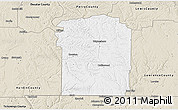 Classic Style 3D Map of Wayne County