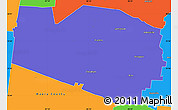 Political Simple Map of Williamson County