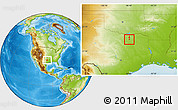 Physical Location Map of ZIP code 75002