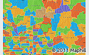 Political Map of ZIP code 75002