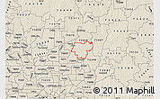 Shaded Relief Map of ZIP code 75002