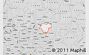 Silver Style Map of ZIP code 75002