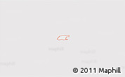Silver Style 3D Map of ZIP code 75007, single color outside