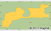 Savanna Style Simple Map of ZIP code 75010