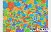 Political Map of ZIP code 75038