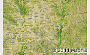 Satellite Map of ZIP code 75042