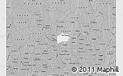 Gray Map of ZIP code 75056