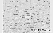Silver Style Map of ZIP code 75056