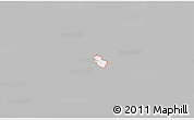 Gray 3D Map of ZIP code 75065, single color outside