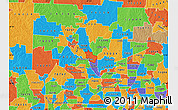 Political Map of ZIP code 75065