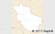 Classic Style Simple Map of ZIP code 75065