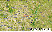 Satellite 3D Map of ZIP code 75082
