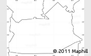 Blank Simple Map of ZIP code 75089