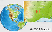 Physical Location Map of ZIP code 75169