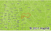 Physical 3D Map of ZIP code 75173