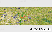 Satellite Panoramic Map of ZIP code 75173