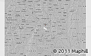 Gray Map of ZIP code 75203