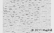 Silver Style Map of ZIP code 75203