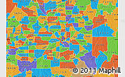 Political Map of ZIP code 75204