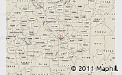 Shaded Relief Map of ZIP code 75204