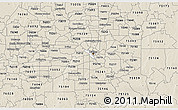 Classic Style 3D Map of ZIP code 75207